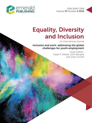 cover image of Equality, Diversity and Inclusion: An International Journal, Volume 37, Number 2